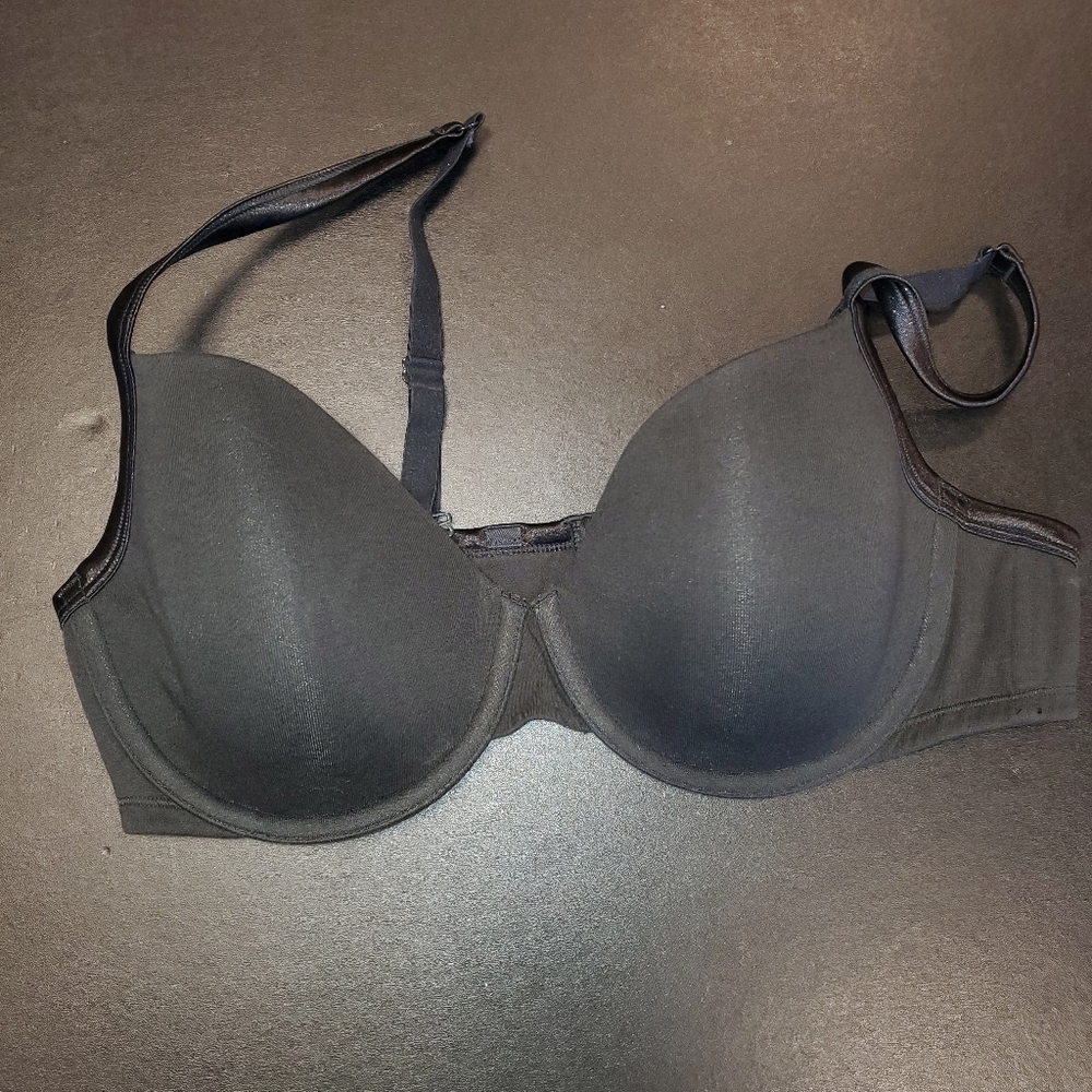 Cacique‎ Underwire Black Bra 38DD EUC